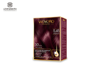 Colorante rápido del champú del color del pelo del aceite del Argan no difícilmente para quitar 15ml * 2 volúmenes