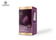 Cepillo botánico del tinte de pelo de 13 ingredientes, peine de mezcla del color suave de la fórmula