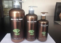 SLS liberan el champú de hidratación del tratamiento del pelo del aceite del Argan para el pelo seco y dañado