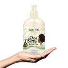 Shea Butter Sulfate Free Shampoo para el cuero cabelludo seco de pelo rizado