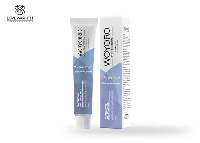 Volumen modificado para requisitos particulares crema permanente anti PPD durable del color del pelo de la alergia libremente