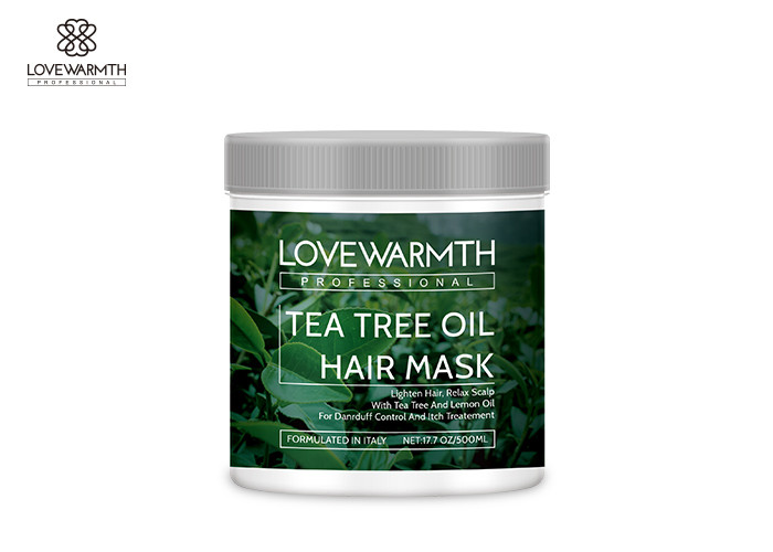 El aceite del árbol del té relaja la máscara del pelo del cuero cabelludo para el control de la caspa/el tratamiento del picor