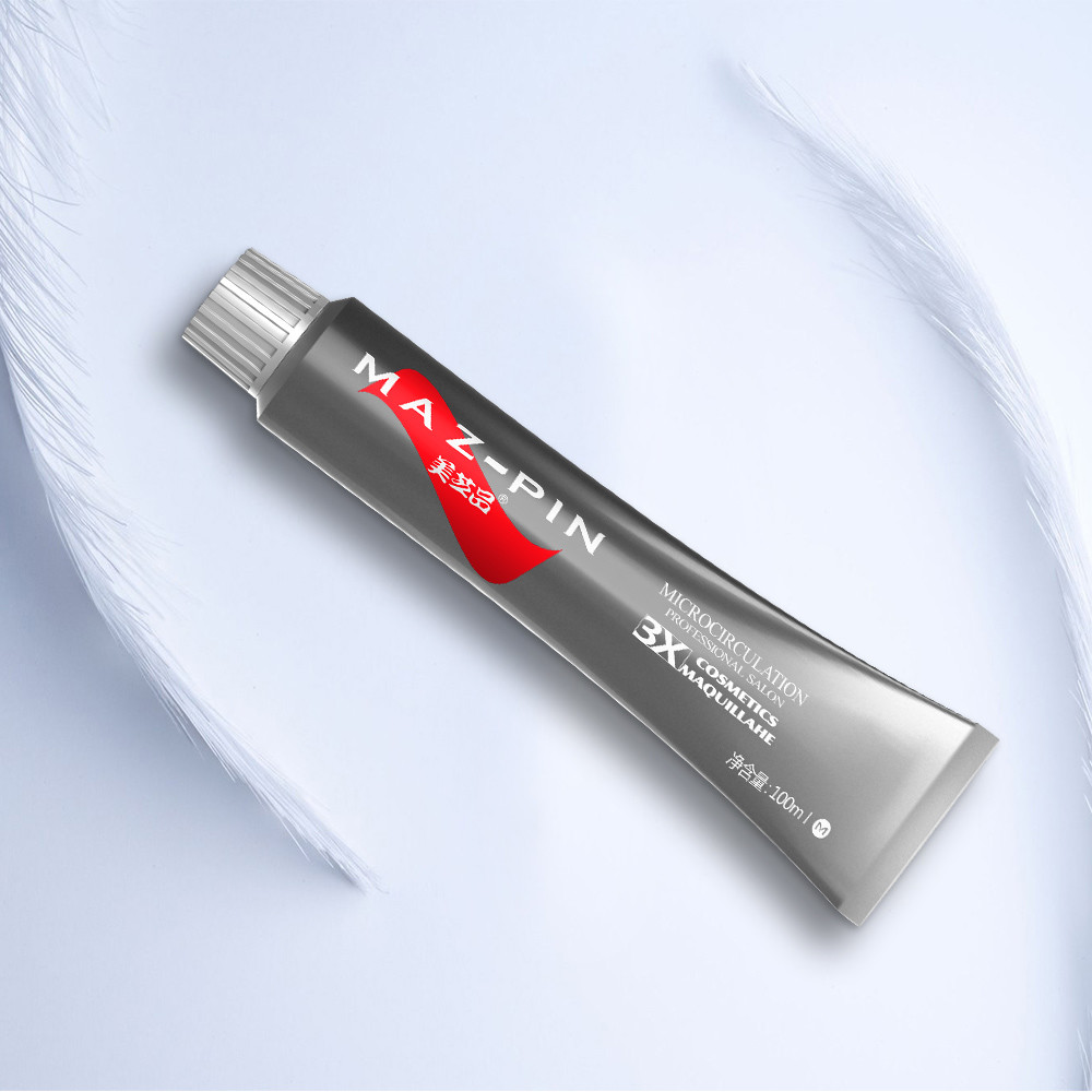Fórmula suave Argan Oil Hair Color Cream del tubo de aluminio