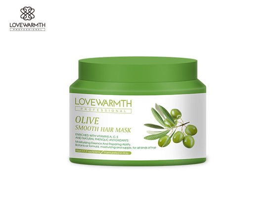 Verde oliva alise 2 en 1 máscara de la reparación del pelo que hidrata la fórmula botánica duradera