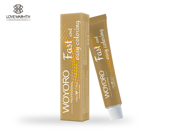 Colorante fácil permanente de la crema del pelo del color de la fórmula 100ml para el salón/el BALNEARIO