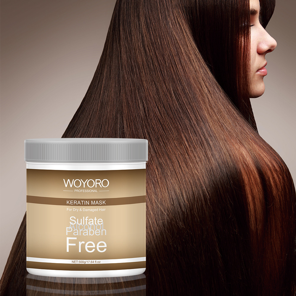 El alisar de alimentación del pelo muy rizado seco del FDA Argan Oil Hair Treatment For