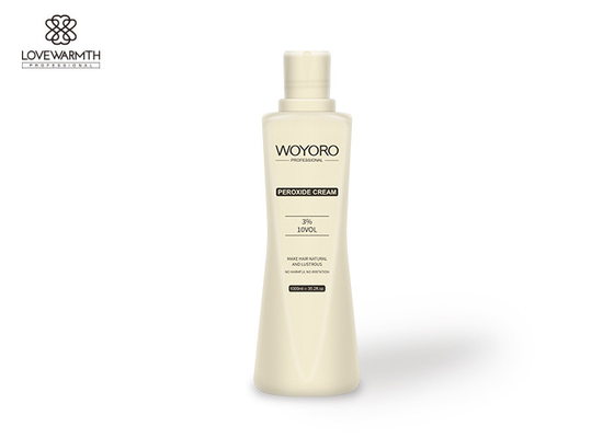 Crema suave del desarrollador de la crema del peróxido del pelo de la fórmula para el logotipo modificado para requisitos particulares salón